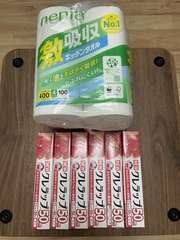 サランラップ６本＋キッチンペーパー