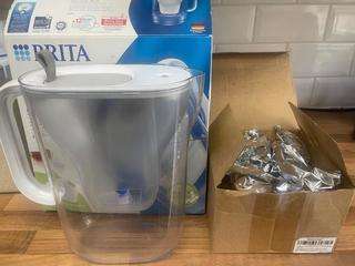 【帰国セール】BRITA 浄水ポット＋新品交換フィルター5個セット £8