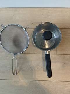 IKEAの鍋とザルを譲ります。