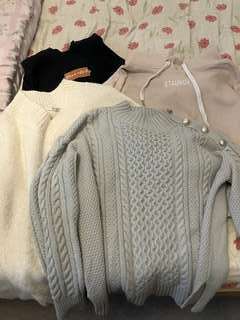 ニットとパーカー 5点セット まとめ売り 冬に備えて⛄️❄️