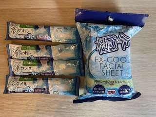 Biore冷タオル -3℃ ＋ 極冷 クールフェイシャルシート